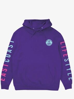 East Coast Lifestyle Electric Hoodie Size Large